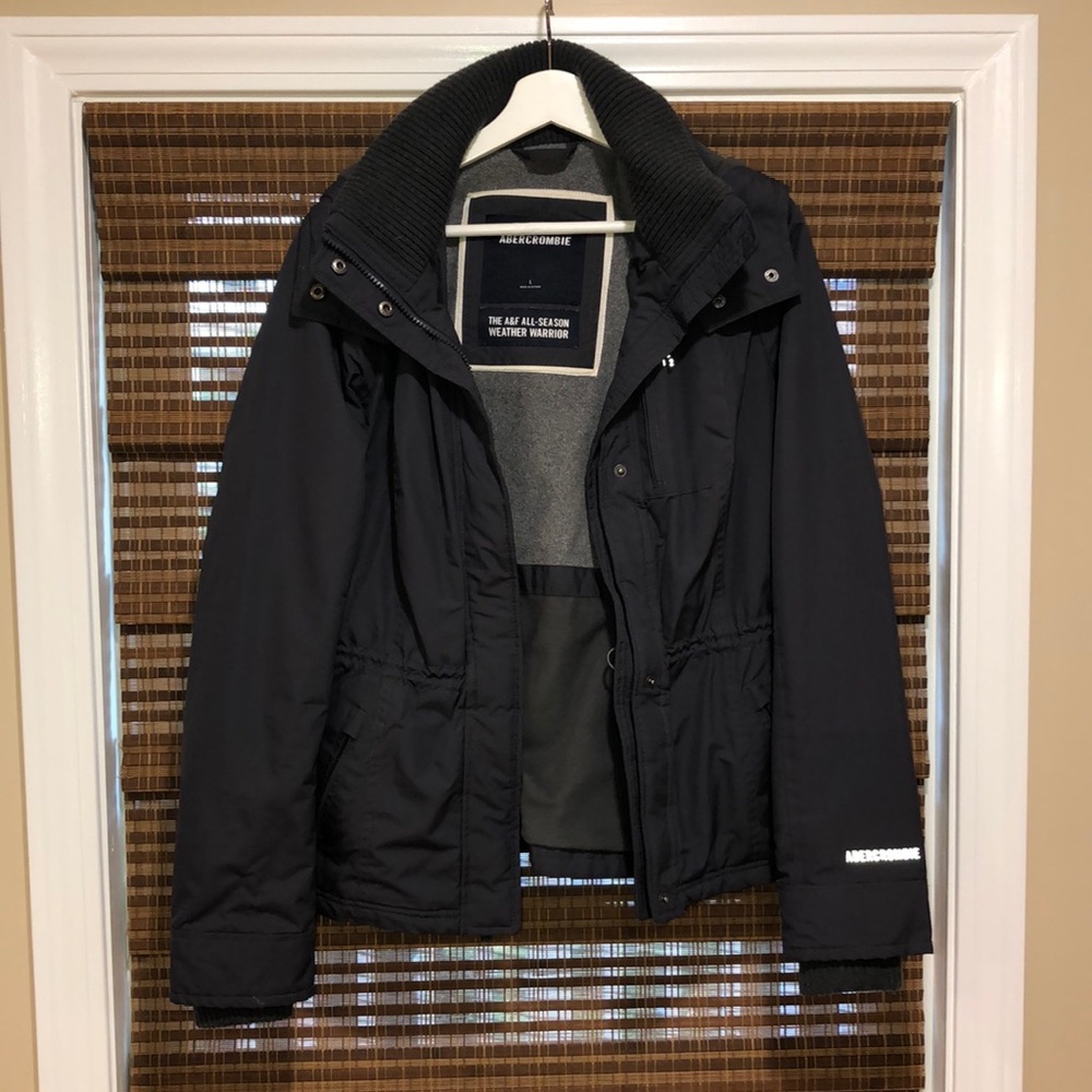 Grey Abercrombie & Fitch jacket